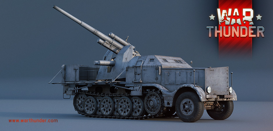 Development] 8.8cm Flak 37 (Sf.) auf s. Zgkw. 18t - A Heavyweight